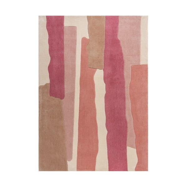 Šedo-růžový koberec Flair Rugs Escala, 120 x 170 cm