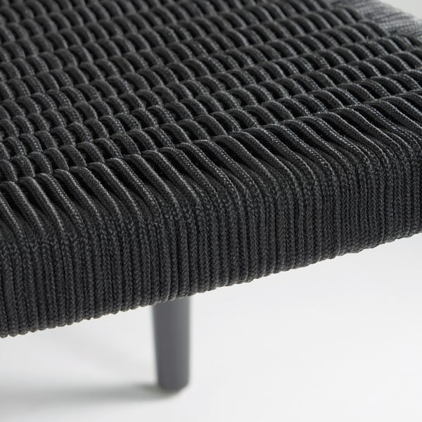 Černá zahradní židle z eukalytového dřeva Kave Home Glynis-image-4