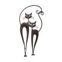 Kovová nástěnná dekorace Dakls Cats II