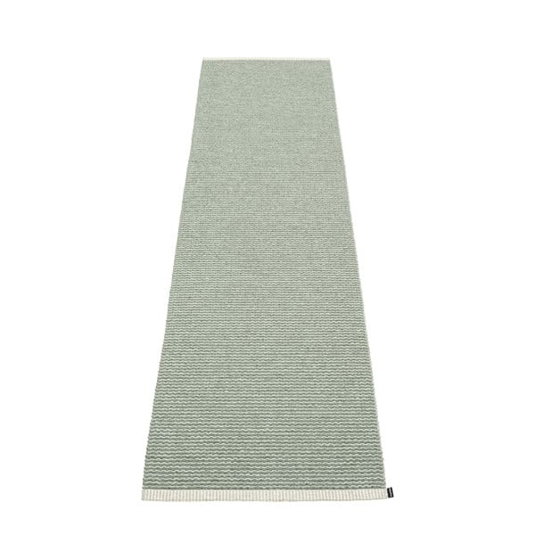 Světle zelený vnitřní a venkovní běhoun 60x250 cm Mono Sage Army – Pappelina