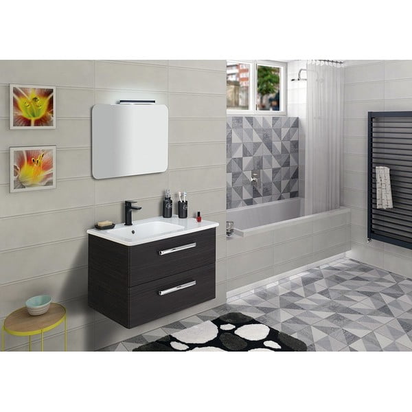 Matně černá stojánková umyvadlová baterie Spy – Sapho-image-3