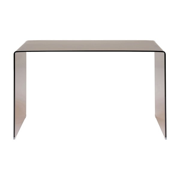 Skleněný pracovní stůl Kare Design Visible Amber, 125 x 60 cm
