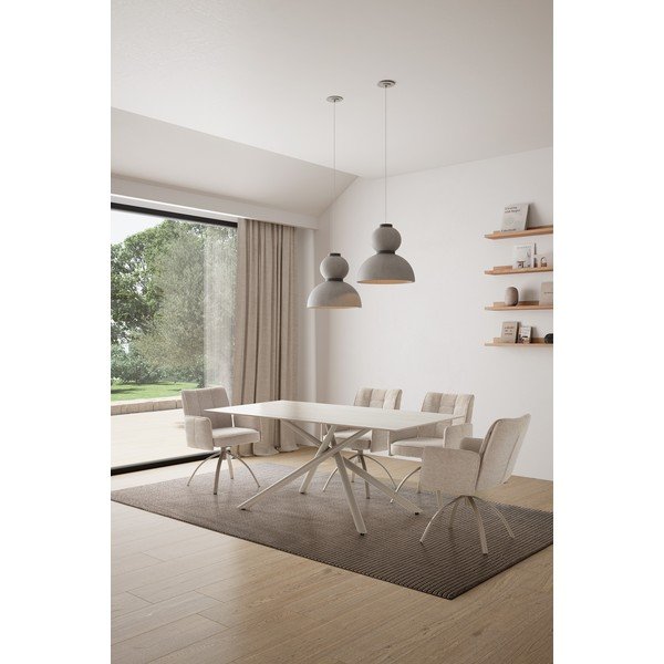 Jídelní stůl s keramickou deskou 90x180 cm Talia – Marckeric-image-1