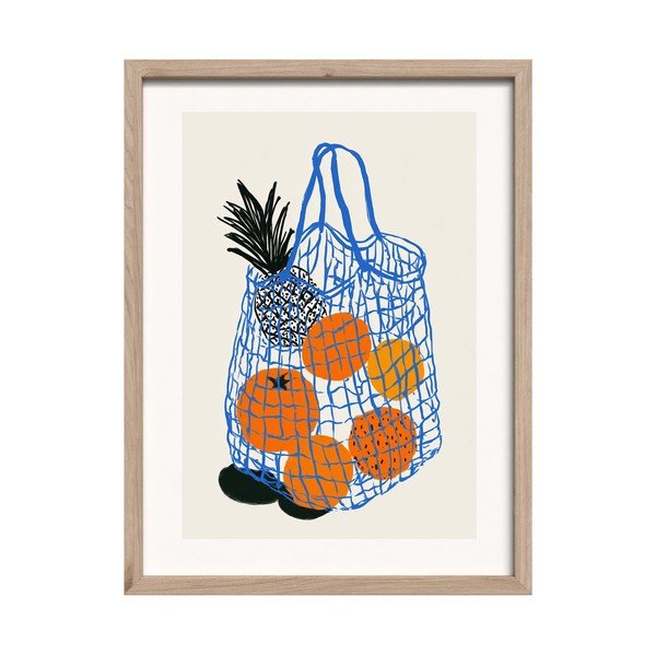 Tištěný obraz s rámem 30x40 cm Summer Fruit – Styler
