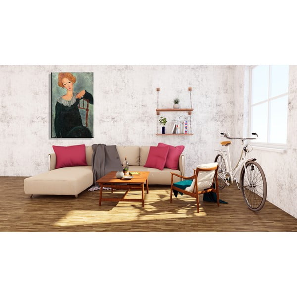 Reprodukce obrazu 40x60 cm Woman with Red Hair - Fedkolor-image-1