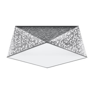 Stropní svítidlo ve stříbrné barvě 35x35 cm Koma – Nice Lamps
