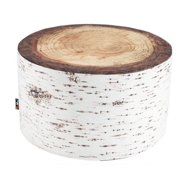 Puf MeroWings Nordic Birch Heavyweight, Ø 60 cm