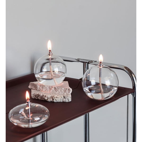 Skleněná olejová lampa (výška 11 cm) Aura – Mette Ditmer Denmark-image-1
