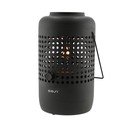 Černá plynová lampa Cosi Drop, výška 37 cm