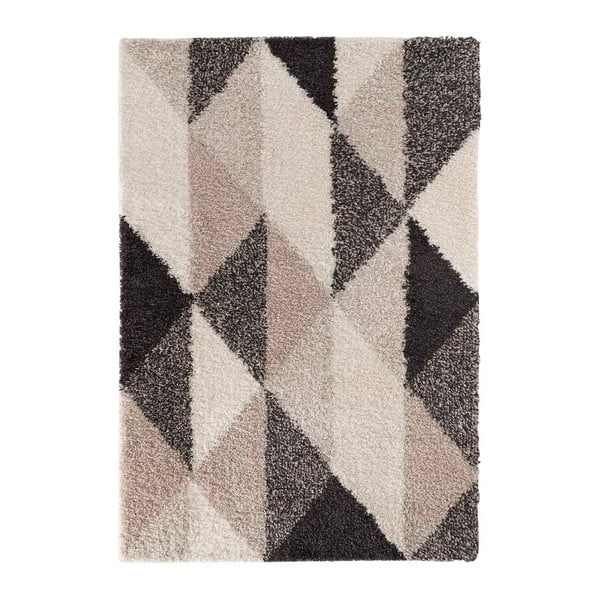 Černo-béžový koberec 160x230 cm Prism – douceur d'intérieur