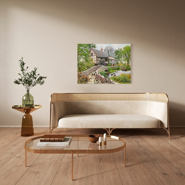 Obraz 60x80 cm Watermill – Styler-image-1