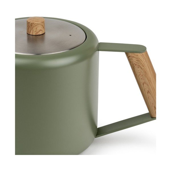 Zelená konvice na čaj z nerezové oceli 1,1 l Duet Boston – Bredemeijer-image-3