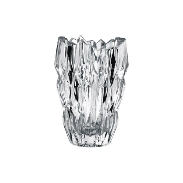 Váza z křišťálového skla Nachtmann Qaurtz, výška 16 cm