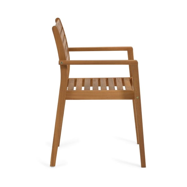 Zahradní židle z akáciového dřeva Kave Home Hanzel-image-2