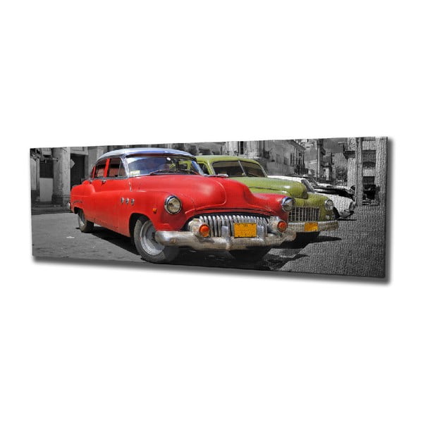 Nástěnný obraz na plátně Havana, 80 x 30 cm