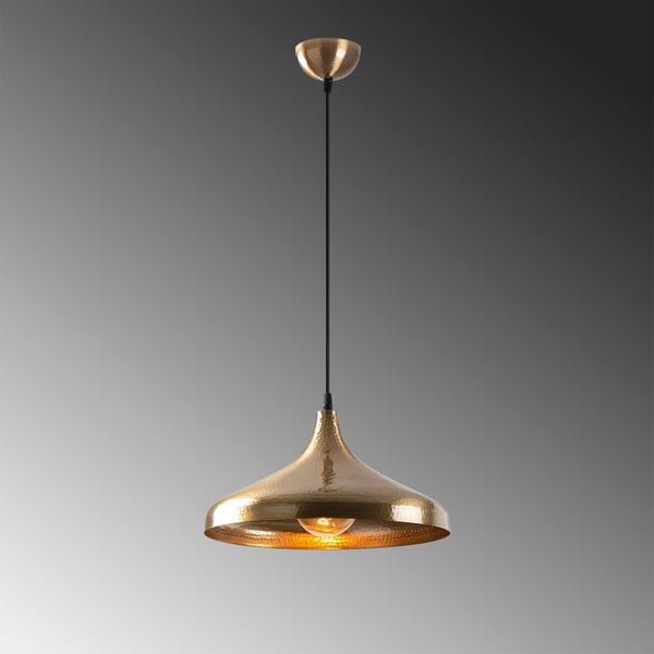 Závěsné svítidlo v bronzové barvě s kovovým stínidlem ø 36 cm Tattoo – Opviq lights-image-3