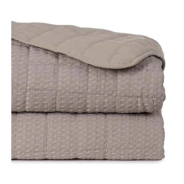 Béžový prošívaný přehoz 240x260 cm – Ixia