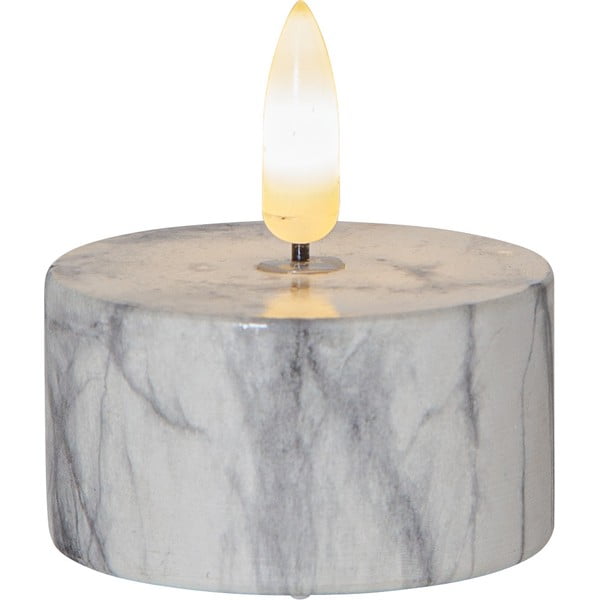 LED svíčky v sadě 2 ks (výška 6 cm) Flamme Marble – Star Trading-image-2