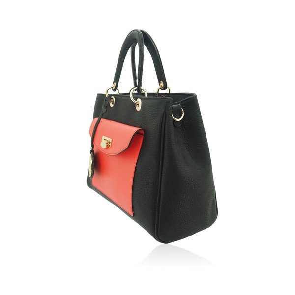 Kabelka LYDC L7671 Black and Red-image-1