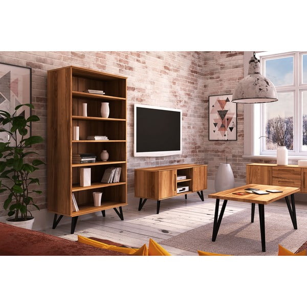 Knihovna z bukového dřeva 91x185 cm Golo - The Beds-image-4