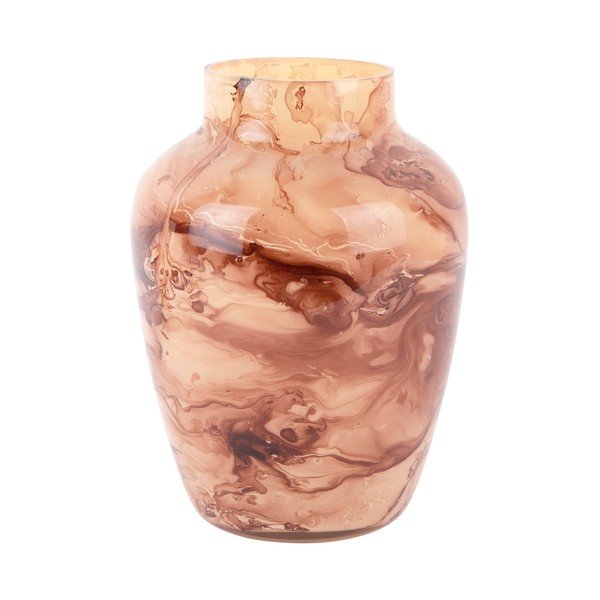 Hnědá skleněná váza Blended  – PT LIVING-image-3