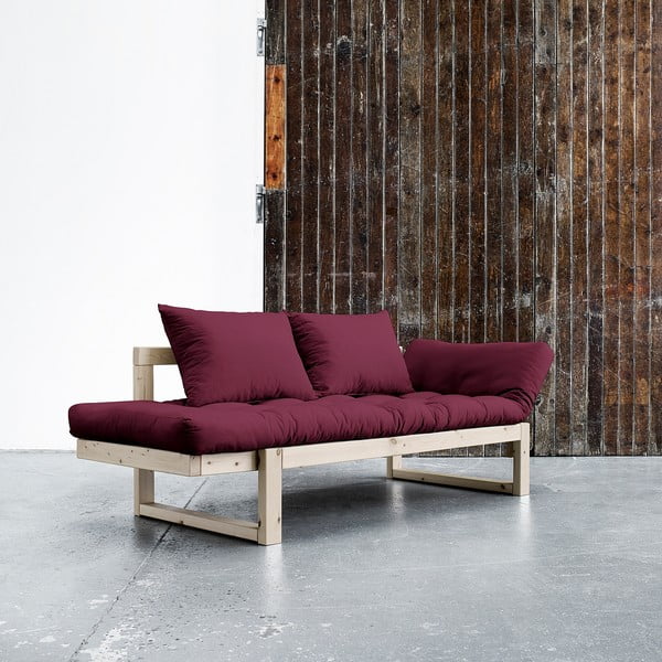 Pohovka Karup Edge Natural/Bordeaux-image-1