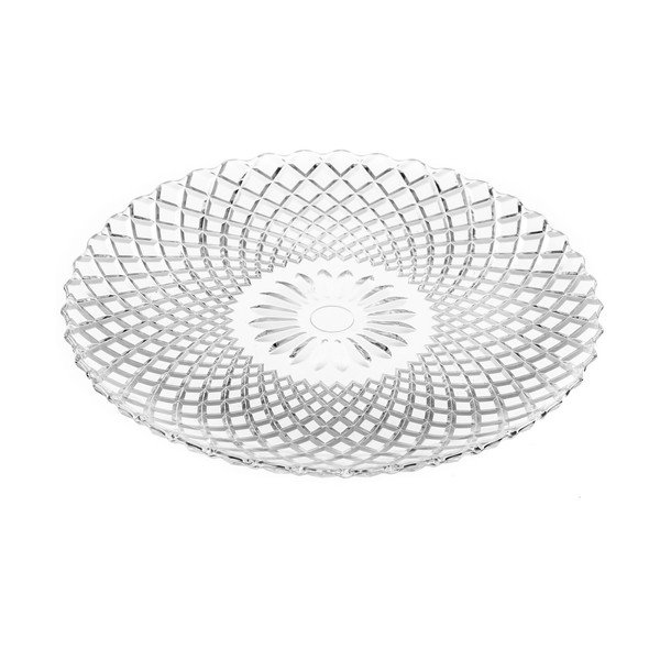Skleněný talíř Unimasa Harlequin, průměr 25,5 cm