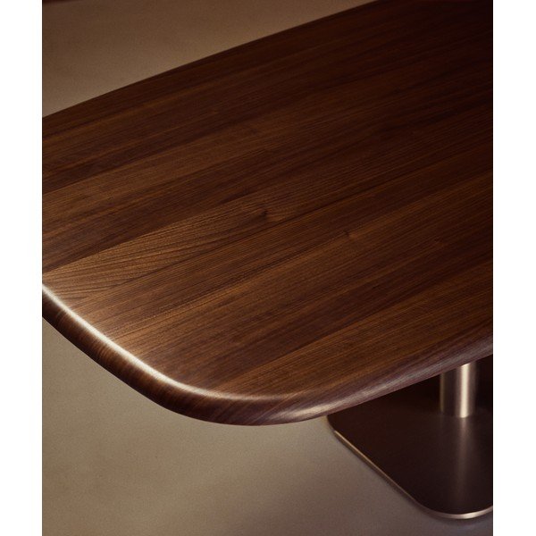 Jídelní stůl v dekoru ořechu 110x220 cm Melvar – Kave Home-image-2