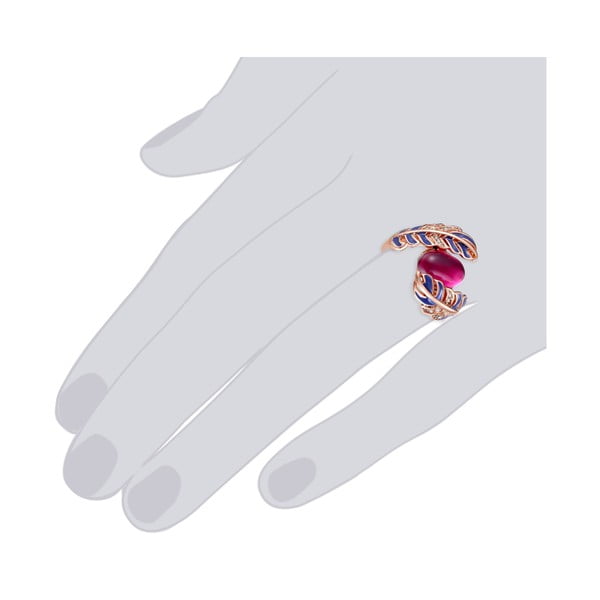 Prsten s krystaly Swarovski Lilly & Chloe Josée, vel. 56-image-1