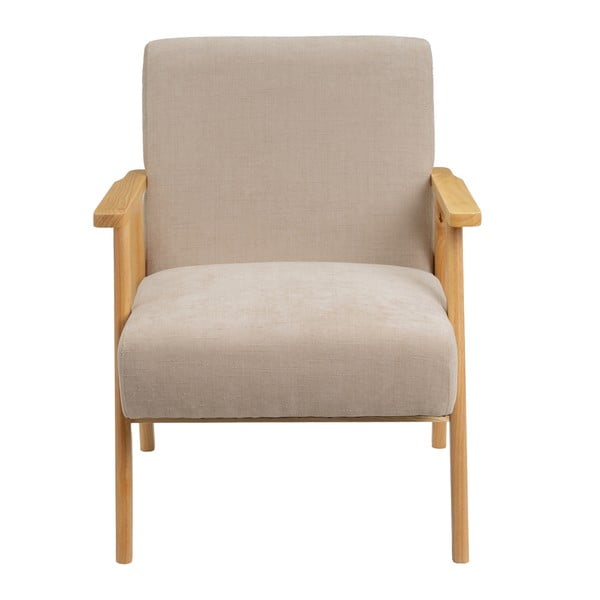 Béžové žinylkové křeslo Vintage – Casa Selección-image-2