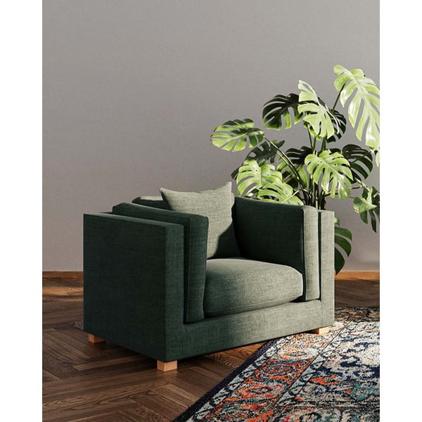 Zelené relaxační křeslo Pomo – Ame Yens-image-1