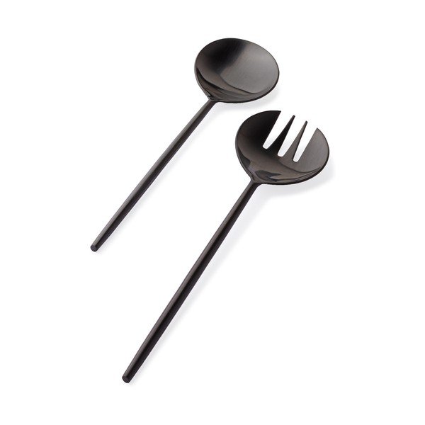 Salátový příbor 2 ks z nerezové oceli Bronte – Bizzotto-image-1