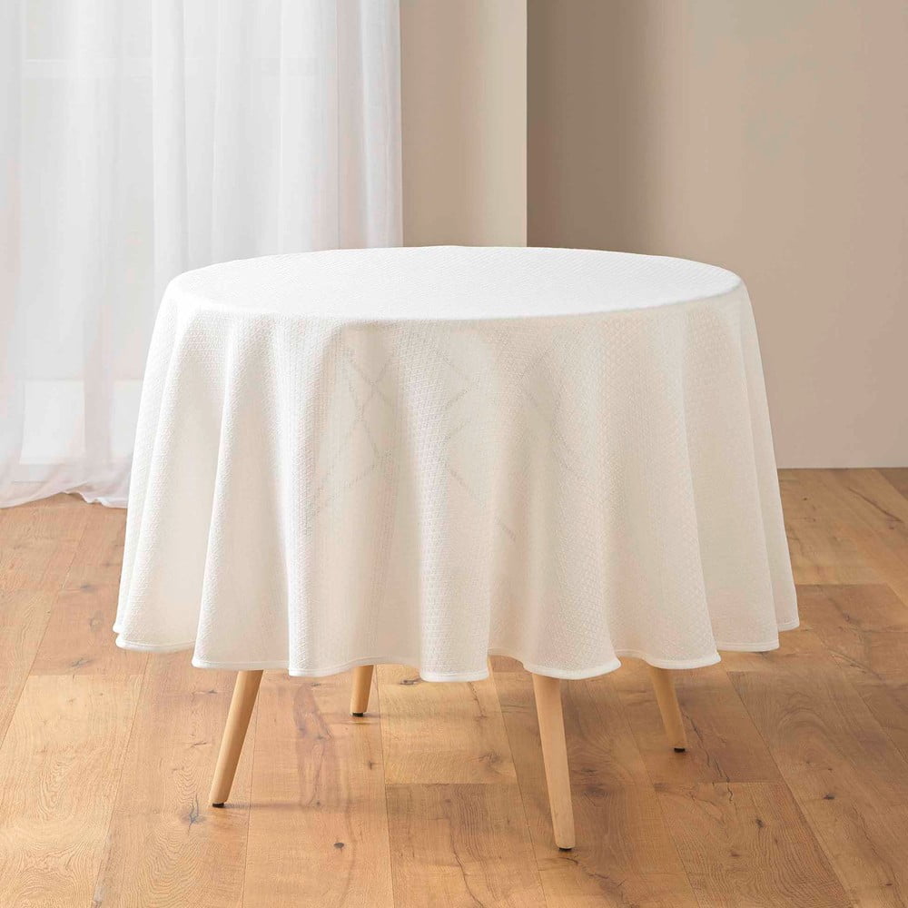 Ubrus z žakáru ø 180 cm Stella – douceur d'intérieur
