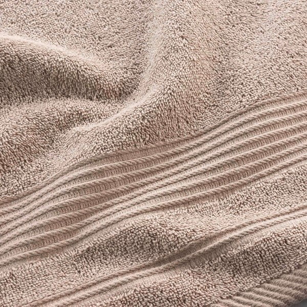 Béžový froté bavlněný ručník 50x90 cm Tendresse – douceur d'intérieur-image-2