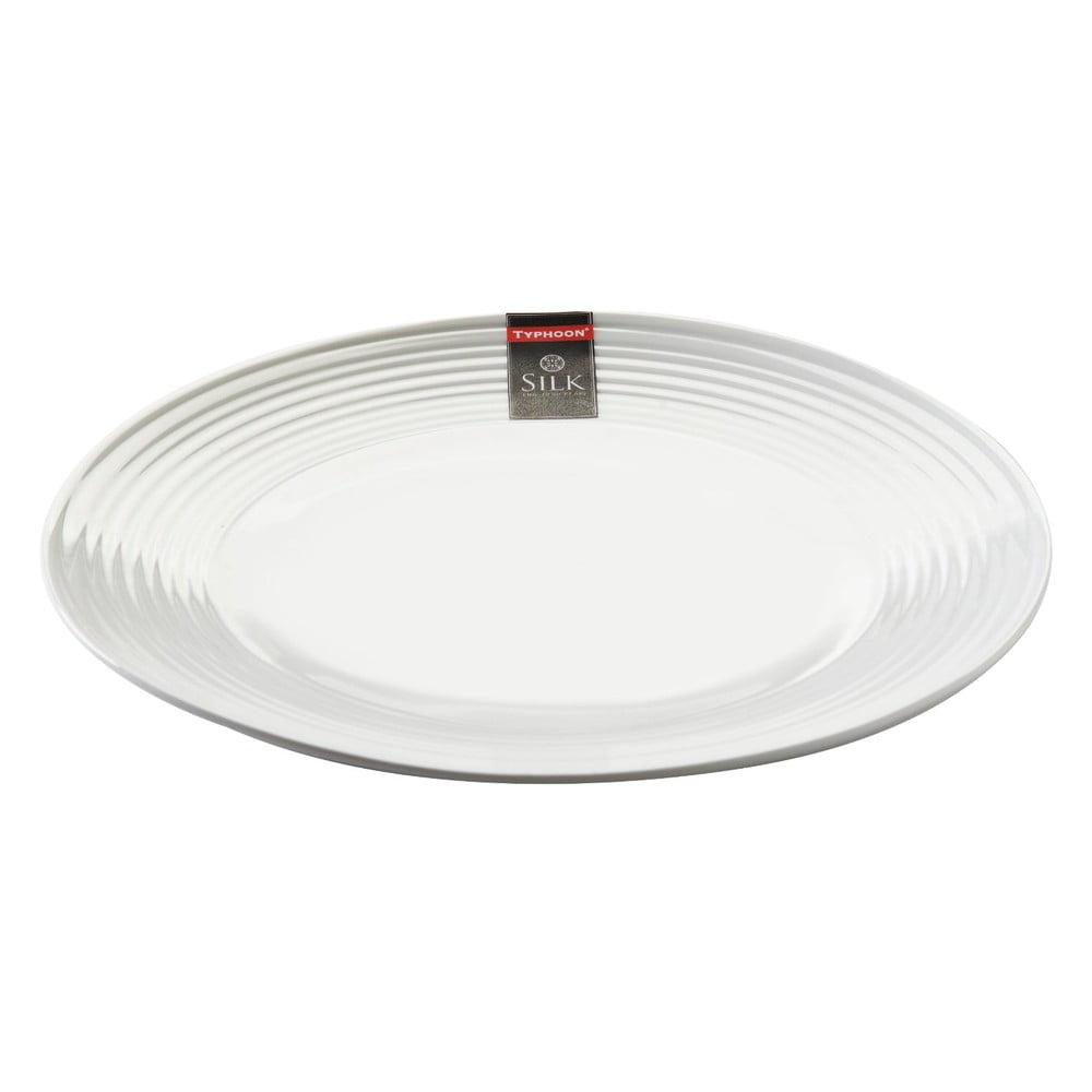 Porcelánový servírovací talíř Plate Silk