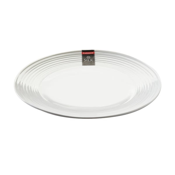 Porcelánový servírovací talíř Plate Silk