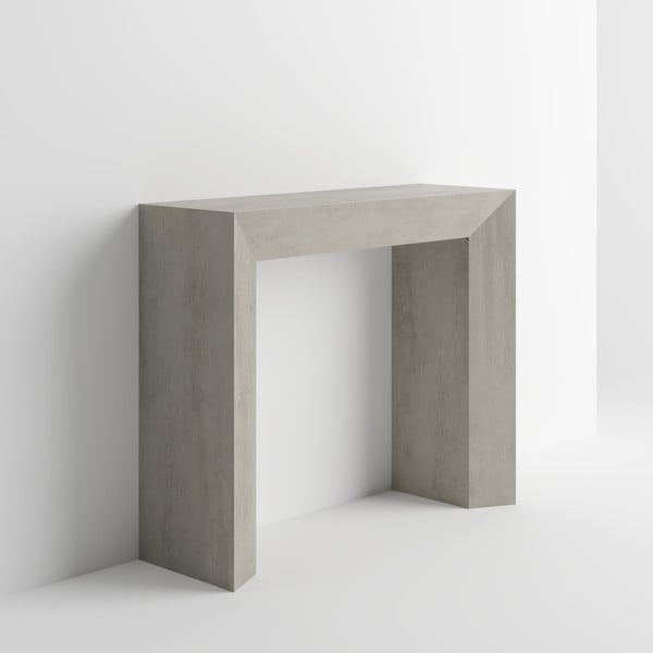 Konzolový stolek v dekoru betonu MobiliFiver Giuditta