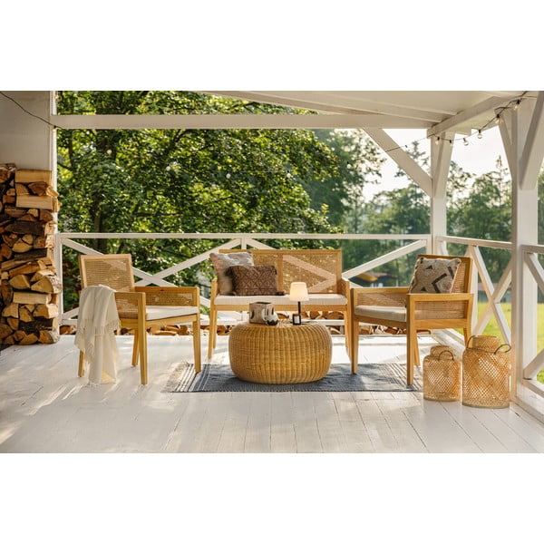 Ratanová zahradní sedačka Bonami Selection Tosca-image-1