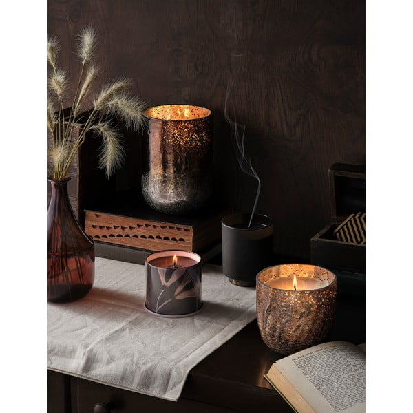 Vonná sojová svíčka doba hoření 50 h Woodfire – ILLUME x Bloomingville-image-1