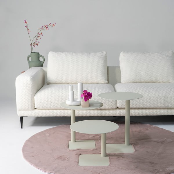 Kovový kulatý odkládací stolek ø 40 cm Sunny – Spinder Design-image-2