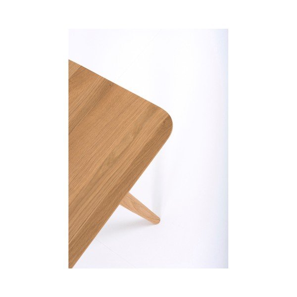 Lavice z masivního dubového dřeva Gazzda Stafa, délka 140 cm-image-1