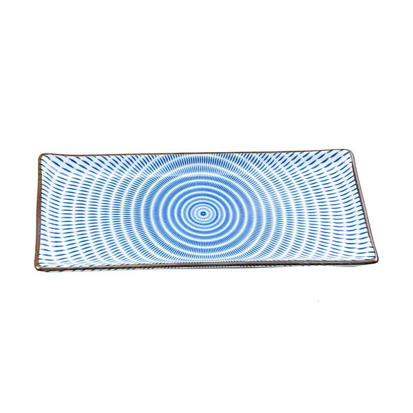 Porcelánový talíř Blue Stripe, 28 cm