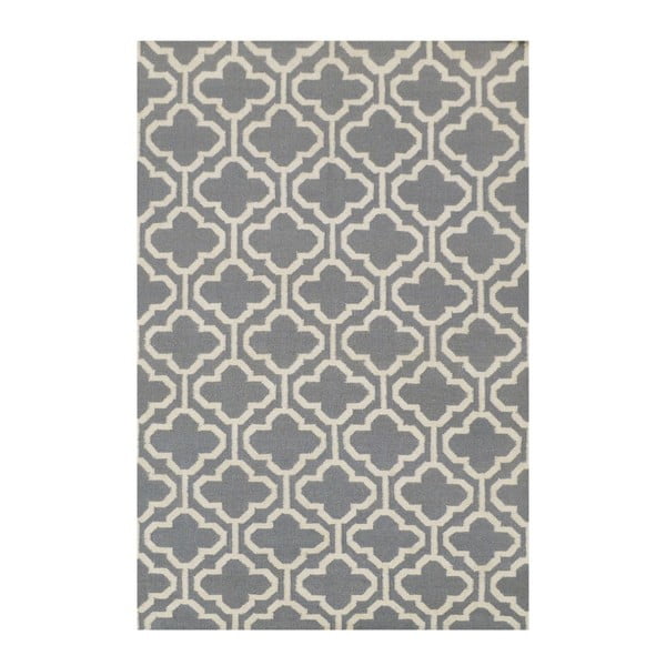Vlněný koberec Penelope Grey, 140x200 cm