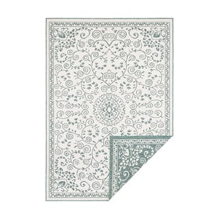 Zeleno-krémový venkovní koberec NORTHRUGS Leyte, 200 x 290 cm