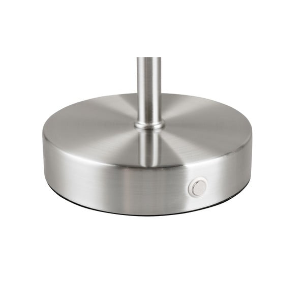 LED stmívatelná stolní lampa ve stříbrné barvě (výška 30 cm) Jeff – Reality-image-3