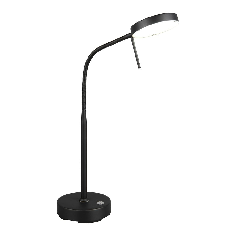 Černá LED stolní lampa (výška 45 cm) Moreno – Trio