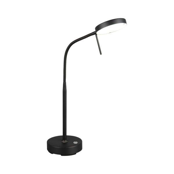 Černá LED stolní lampa (výška 45 cm) Moreno – Reality
