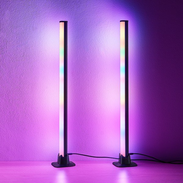 Černá kovová LED stolní lampa (výška 55 cm) Boy – Reality-image-4