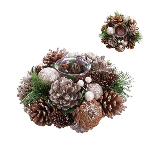 Plastovo-skleněný svícen – Casa Selección-image-1