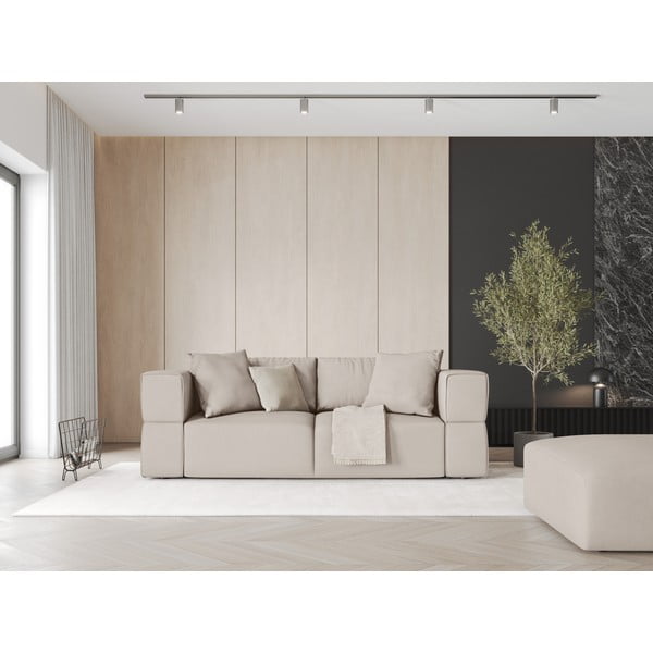 Béžový taburet Esther – Milo Casa-image-4